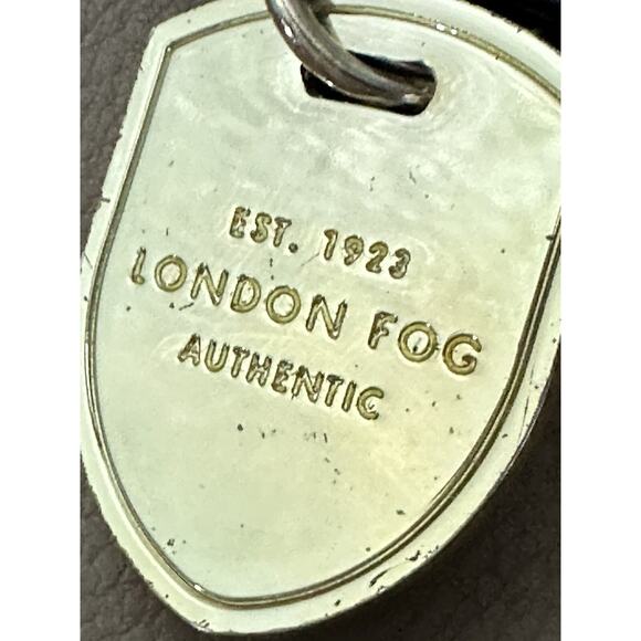 London Fog Collection Camel Brown Shoulder Handbag Purse Soft Faux Leather - Picture 3 of 16